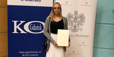 Agnieszka  Bylińska otrzymała Stypendium Prezesa Rady Ministrów