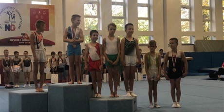 Sukces naszych zawodników w Międzywojewódzkich Mistrzostwach Młodzików w gimnastyce w Nysie